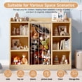 thumbnail image 2 of ROGALIS Book Shelf for Kid Room with 8 Storage Cubbies, Toddler Stuffed Animal Toy Storage Organizer, 2 of 7