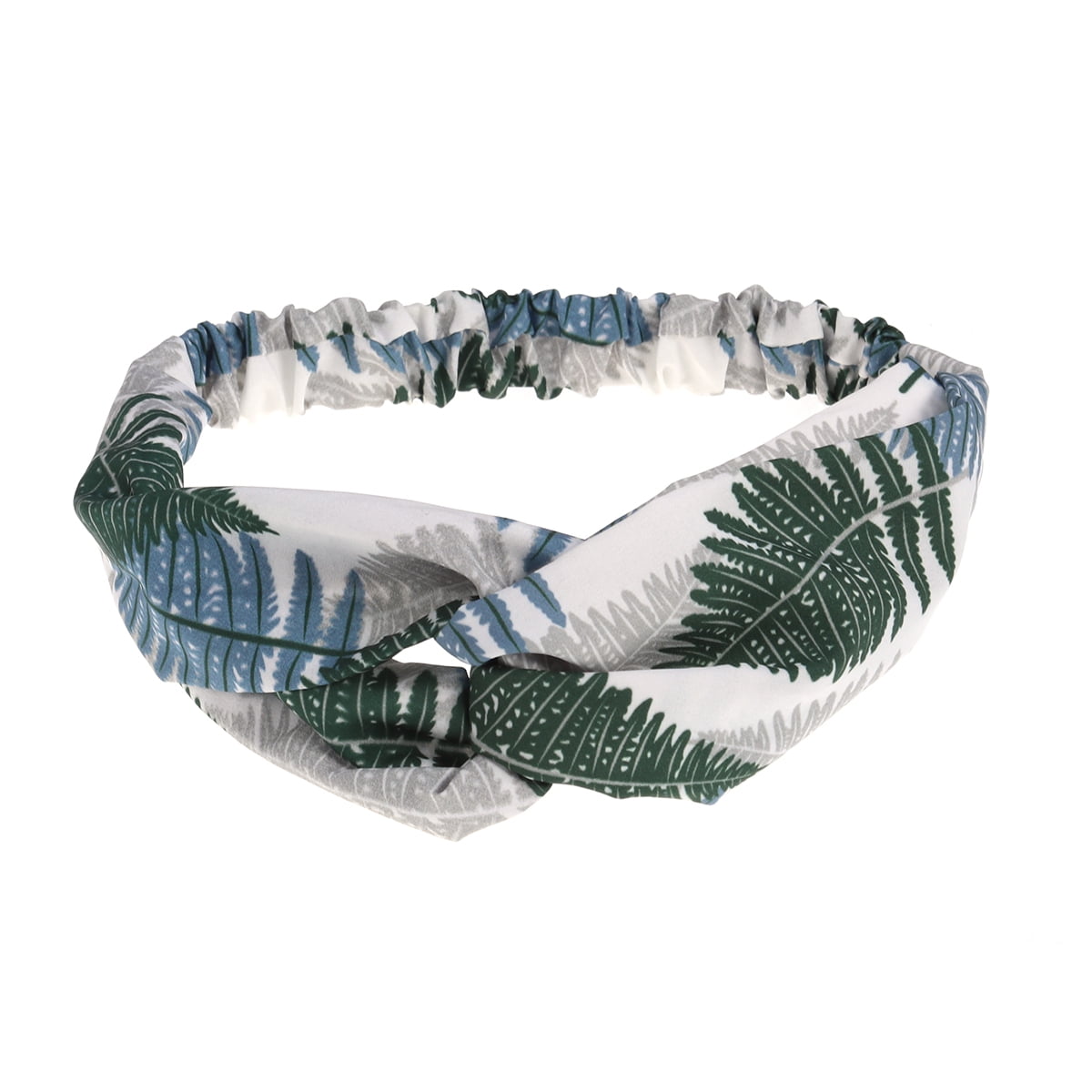 Pixnor Women Cross Hair Band Elastic Head Wraps Band Headwear for