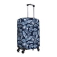 thumbnail image 3 of Daiia Tropical Leaves Luggage Cover, Thickened Washable Travel Luggage Covers, Elastic Unique Baggage Covers for 18-20 inch Luggage-X-Large, 3 of 9