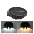thumbnail image 3 of Luces Solares de Pared Impermeables, Lámpara de Valla Exterior de 3 LED para Jardín, Decoración de Patio, Luces de Pared de Bajo Consumo B, 3 of 5