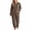 ZA-Coffee-two piece pajama set, variant on Yourumao Womens Fleece Pajama Sets for Women 2 Piece Fuzzy Long Sleeve with Long Pants Pjs Soft Cozy Winter Loungewear Pjs