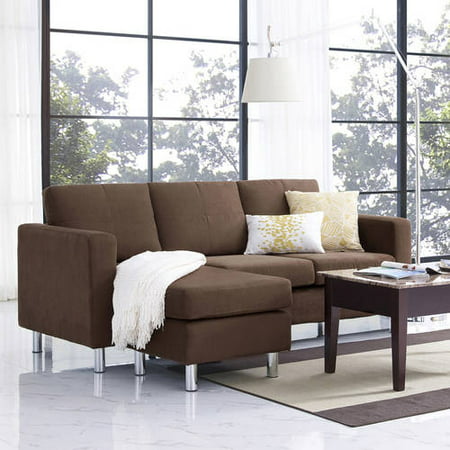 Dorel Living Small Spaces Configurable Sectional Sofa