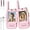 Pink+Pink, variant on Video Walkie Talkies for Kids, 2 Pack Rechargeable Kids Walkie Talkies, Voice Changer & Real-Time Video Chat, for Boys Girls Age 3-12, Ideal for Outdoor Adventures&Family Fun (Blue Pink)