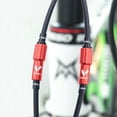 thumbnail image 2 of GLFILL 2 Bicycle Regulators Cycling Accessories Bike Gear Cable Adjuster Ferrules Inline Gear Derailleur Aluminum Alloy Red, 2 of 7
