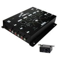 Hifonics HFXR 2/4 Ch 2/3 Way Active Crossover w/Bass Remote 8.5 Volt ...
