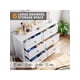 thumbnail image 5 of Garvee 6-cajón chest: moderno cómoda con deep cajones y nickel round handles, wood almacenamiento gabinete para dormitorio, sala de estar, hallway, 5 of 8