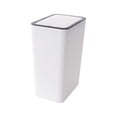 thumbnail image 1 of Unatoiry 1/2/3 Modern Trash Can - Press Open Lid Wide Application Easily Fit In Gap Neat Look Rectangular Trash White S 1 Pc, 1 of 6