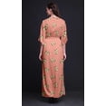 thumbnail image 4 of Bimba Rayon Butterflies Butterfly Womens Printed Side Slit SummerÂ&nbsp;DressÂ&nbsp;Long Maxi Gown-Large, 4 of 6