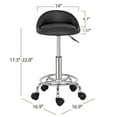 thumbnail image 4 of GoDecor Rolling Stool Swivel Stool, Drafting Chair for Garage Shop Workbench Kitchen Medical Salon, 4 of 9