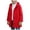 Red, variant on Pandaie 1-10T Kids Boy's Hooded Button Front Elegant Clothes Mid Length Wool Blend Coat for Fall Winter School Jacket Brown,3-4 Years