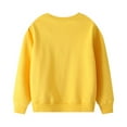 thumbnail image 2 of HILEELANG Little Boy Sweatshirts Luminous Glow at Night Yellow Fish Pullover Cotton Long Sleeve Round Neck Top Clothes Shirts 6 Years, 2 of 5