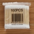 thumbnail image 2 of 100pcs Double-Ended Disposable Cotton Swabs, 2 of 5