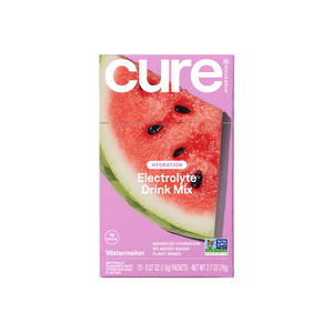 Cure Hydration Watermelon Electrolyte Drink Mix, 10 Pack