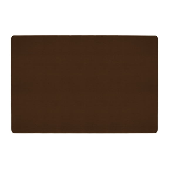 Skid-resistant Carpet Indoor Area Rug Floor Mat - Chocolate Brown - 8' X 12' - Many Other Sizes to Choose From