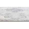 thumbnail image 5 of 2â€™ x 5â€™ Gray Distressed Trellis Pattern Area Rug, 5 of 10