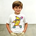 thumbnail image 2 of Toddler Kids Bananas Baseball Shirts Banana Graphic Tee Team Fan T-Shirt Game Day Short Sleeve Top #04 White 12-13 Years, 2 of 5