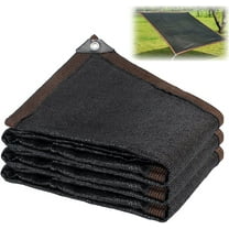 Black Shade Cloth for Plants Greenhouse, 90% Sunblock Shade Sails -for Outdoor Garden Pergola Patio Lawn Pool Sun Shade Cloths for Kennel Chicken Coop Easier to Hang Plant Shade Net Cover