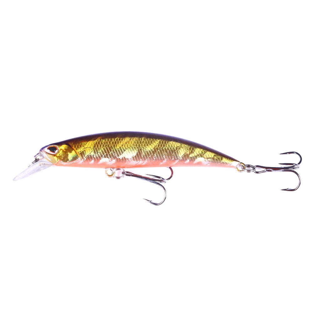 HENGJIA Fishing Lures Large Hard Bait Minnow VIB Lure with Treble Hook Life-Like Swimbait Fishing Bait Popper Crankbait Sinking Lure for Trout Bass Walleye Redfish