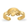 Iowa Toe Ring (Gold Plated)