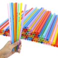 thumbnail image 4 of 300pcs 10.3in Jumbo Straws Smoothie Straws Straws Extra Wide Extra Long Colors, 4 of 5