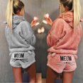 thumbnail image 2 of Ensembles de Pyjama pour Femmes MEOW Automne Hiver Flanelle Pyjamas Chauds Dessin Animé, 2 of 5