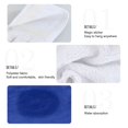 thumbnail image 4 of Haosy 2 Pack Kitchen Wash Cloths with Hanging Loops Absorbent Absorbent Quick Drying Hand Towels, Dark Blue, 4 of 7