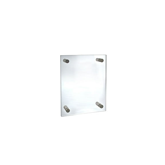 Azar 105514 8.5" x 11" Graphic Size Acrylic Standoff Sign Holder