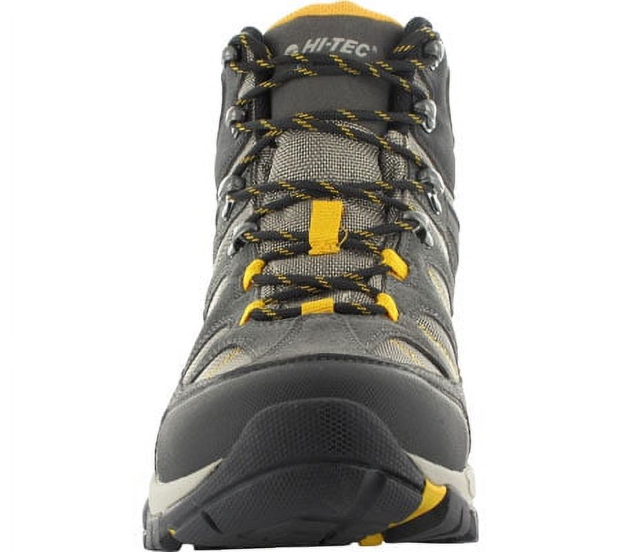Hi-Tec Men\'s Taupe, Black and Yellow Hiking Boots HI-TEC Aspen Mid Waterproof Hiking Boots for Men | Mens  main image 3