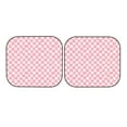 thumbnail image 7 of Fotbe Irregular Plaid 2-Piece Car Windshield Sun Shade | Sun Blocker for Car Windshield | Foldable Automotive Interior Accessories for Sun Protection-Small, 7 of 7