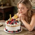 thumbnail image 3 of Juego de portavelas con números para tarta de cumpleaños, adorno acrílico reutilizable para tarta, accesorio para tarta de fiesta, para cumpleaños, aniversarios y bodas., 3 of 8