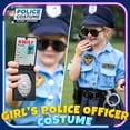 thumbnail image 2 of Disfraz de oficial de policía Luucio para niñas y niños con accesorios de 3 a 12 años, 2 of 8