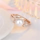 thumbnail image 1 of Anillos para mujer, regalos para mujer, circonita cúbica, perla, para compromiso, boda, accesorios de joyería, anillo para mujer y niña., 1 of 4