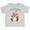 AC-Heather Grey, variant on Inktastic It's My Birthday- Cute Fox Boys or Girls Toddler T-Shirt