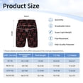 thumbnail image 4 of Cauagu Red Snake Print Swim Trunks for Men,Youth Boys Swim Shorts Compression Liner Beach Shorts Boys' Swimming Shorts 7-20 Years Bathing Suit-Small, 4 of 7