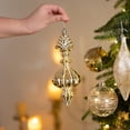 thumbnail image 5 of Christmas Tree Ornaments Set, 80ct White and Gold Shatterproof Christmas Tree Decorations Bulk, Luxury Hanging B   Ornaments for Xmas Trees Holiday Wedding Party Decor，Christmas, 5 of 6
