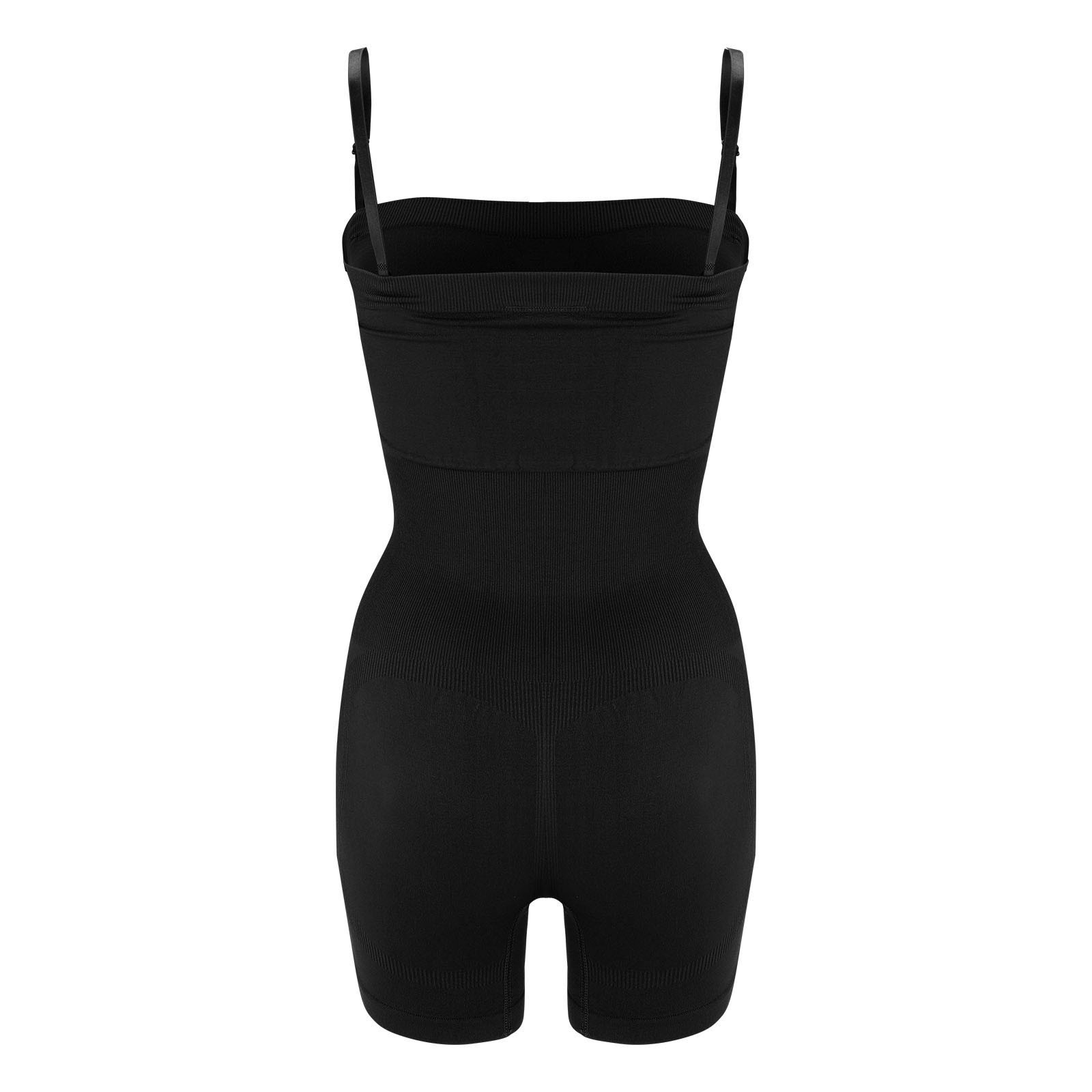 DkinJom Strapless Shortie Bodysuit For Women Shapewear Seamless Body ...