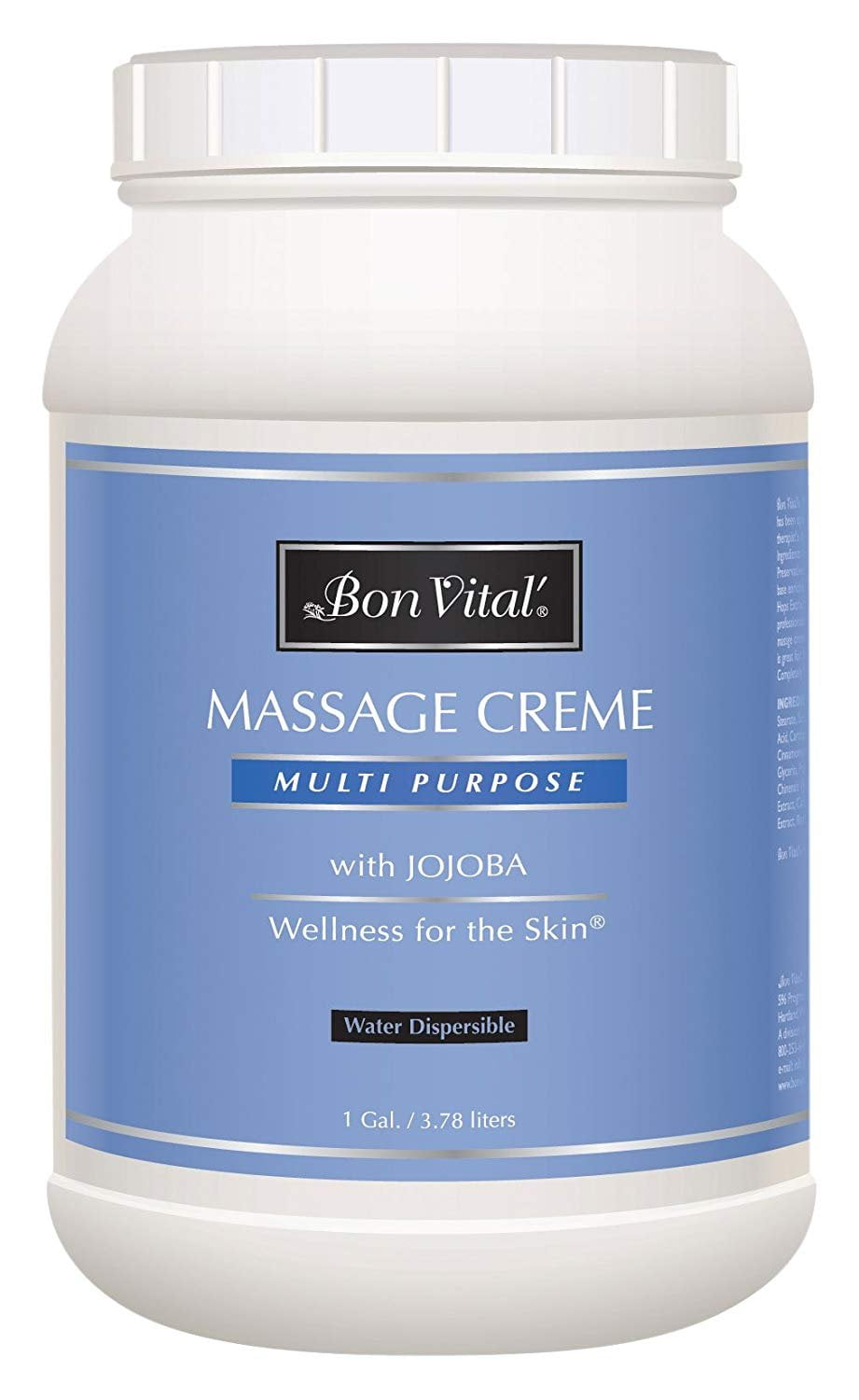 Bon Vital Multi Purpose Massage Crème Professional Massage Cream With Aloe Vera To Relax Sore