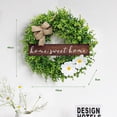 thumbnail image 5 of CSCHome Wreath Hanging Outside Front Door, Spring Green Wreath Decorations, House Decorations, Window Interior Home Decor, 5 of 6