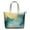 Teal Marble Gold, variant on Blue Marble Gold Wave Pattern Travel Tote Bags for Women Carry On,Large Weekender Bags for Women Travel,Multi Functional Duffle Bag for Work,Shopping,Sports