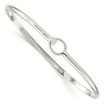thumbnail image 1 of 925 Sterling Silver Bangle Bracelet Hook Clasp, 1 of 6