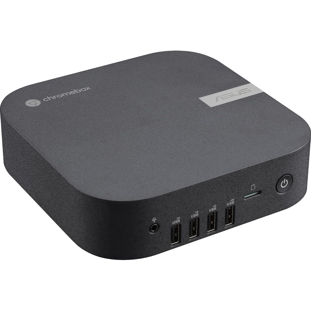 Asus Chromebox 5a Chromebox - Intel Core i5 13th Gen i5-1335U - 8 GB - 128 GB SSD - Mini PC - Eco Black - Intel Chip - ChromeOS - Intel Iris Xe Graphics DDR5 SDRAM - IEEE 802.11ax Wireless LAN - 90 W
