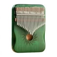 thumbnail image 4 of All-Wood Maple Kalimba 17-Key Mbila with Sound Hole Suitable for Beginners, 4 of 6