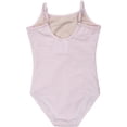 thumbnail image 4 of Girls Camisole Ballet Leotard, Adjustable Straps, Full Front Lining, Soft Cotton Dancewear for Ballet & Gymnastics, 4 of 5