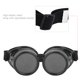 thumbnail image 4 of Gafas Steampunk, ABS Estilo Vintage Gafas Steampunk Gafas Steampunk Gafas Punk Gafas de Sol de Doble CAPA COSPLAY PUNK GÓCICO PARA DELECIÓN DE FIETAS, 4 of 7