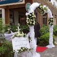 thumbnail image 1 of Maoww Polyester Mariage Arc Drape Réutilisable Intérieur Salon Extérieur Engagement Fête Fête Toile de Fond Rideau, 1 of 5
