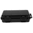 thumbnail image 4 of Outdoor Waterproof Shockproof Airtight Survival Box Storage Container Case Carry Box Black Dry Storage Box for Fishing Cam Hiking Outdoor Activities A) Khall TJ05725-01, 4 of 6