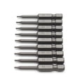 thumbnail image 2 of TEMO 10 Piece T6 Torx Star 6 Point Reduced Round Shaft Screwdriver Insert Bits Hex Shank, 2 of 3