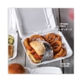 thumbnail image 2 of Pactiv, PCTYTD18801, 2-tab HL Conventional Foam Container, 150 / Pack, White, 2 of 9