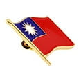 thumbnail image 2 of PinMart's Taiwan Flag Pin, 2 of 7