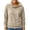 Khaki, variant on yeiolnoer Womens Long Sleeve Sweatshirts Solid Color Collared Tops Casual Pullover Tops with Button for Fall(White,X-Large)